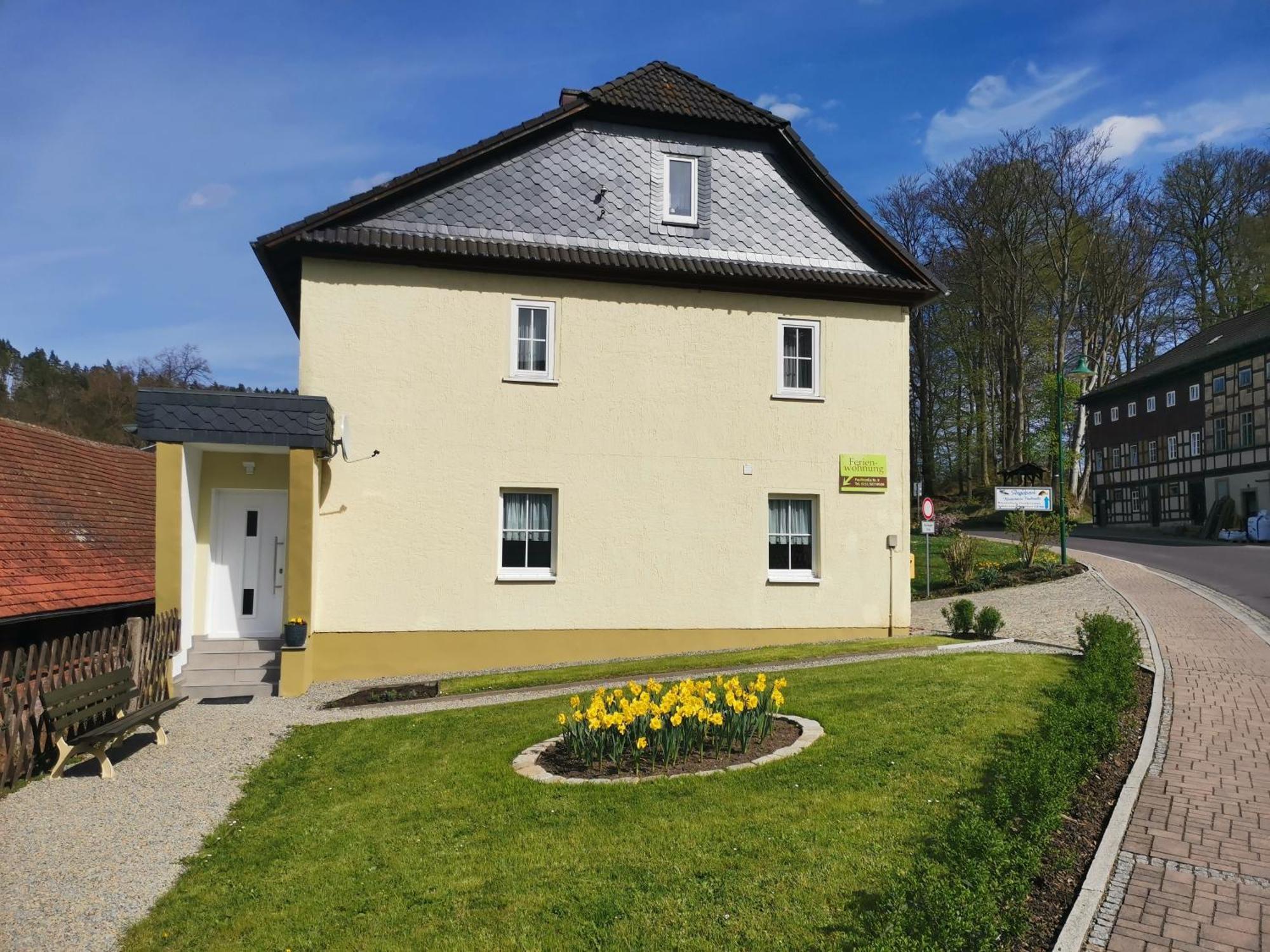 Ferienwohnung Paulinzella 9 Inklusive Parkplatz Und Wlan Экстерьер фото